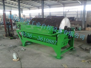 2XCTN永磁濕式磁選機是專門為重介質(zhì)選煤廠回收磁性介質(zhì)設(shè)計的全逆流筒式磁選設(shè)備。